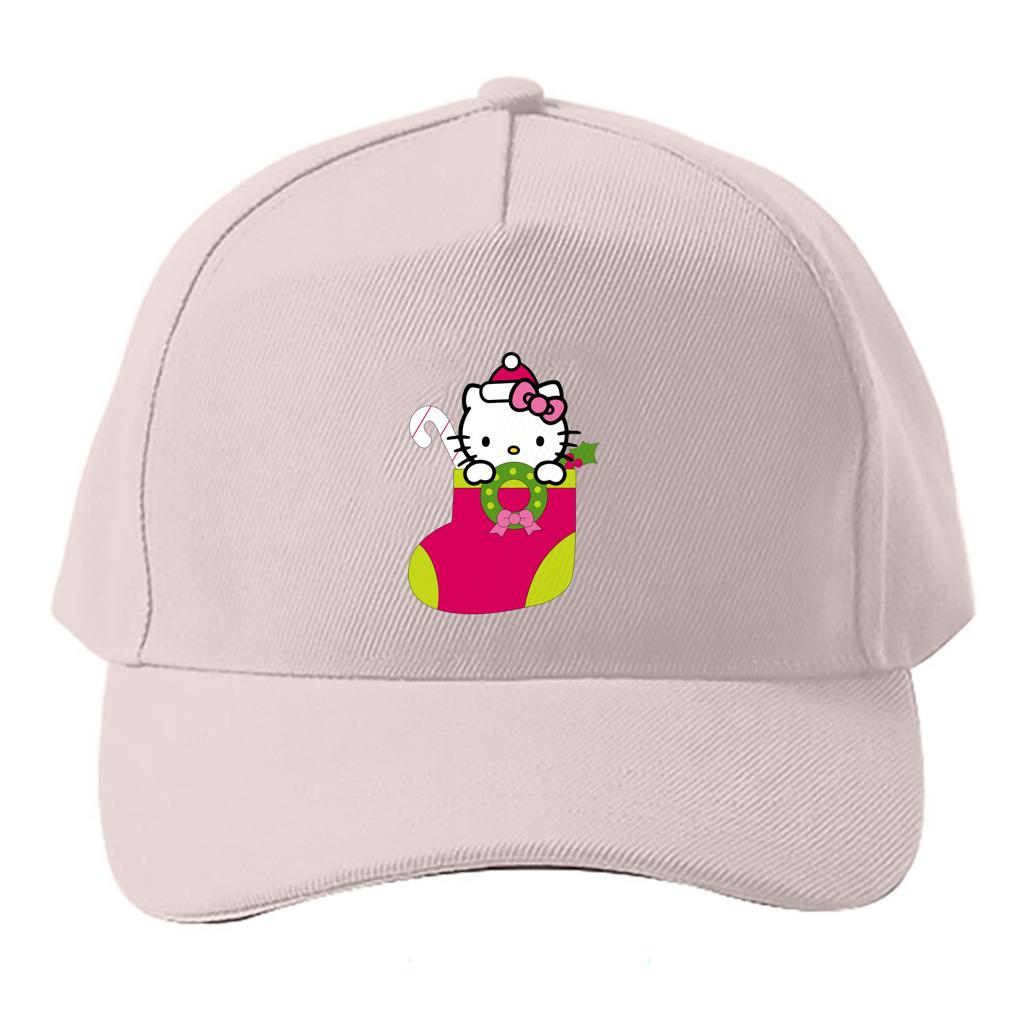 （画像用） Hello Kitty ハローキティ ベースボールキャップ 綿100％ 男女兼用 帽子 スポーツ